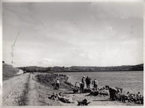 Enna - lago di Pergusa - anno 1950