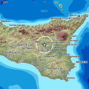 terremoto sicilia centrale
