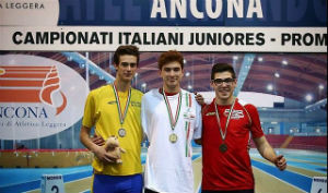 Filippo Randazzo podio Ancona (foto Caltagirone)