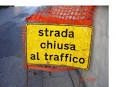 strada chiusa per lavori