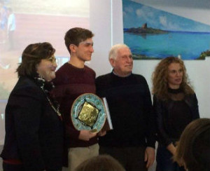 Filippo Randazzo asieme ai suoi genitori