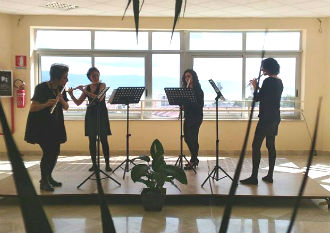 Corax quartetto di flauti spagnolo