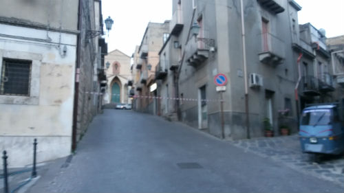 valguarnera salita di San Giuseppe chiusa