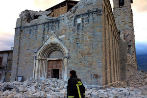 chiesa distrutta terremoto amatrice