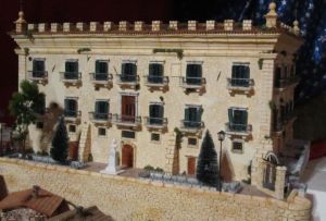 miniatura palazzo branciforti leonforte 
