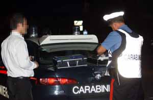 Ragazzo di Barrafranca in stato di ebbrezza alcolica deferito e ritiro patente, aveva causato un incidente