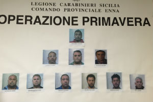 Pietraperzia. Operazione “Primavera”: 12 condanne per oltre un secolo di carcere