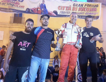 Maiuscola prestazione per Angelo Antonino Minnì nel secondo gran premio kart Città di Nicosia
