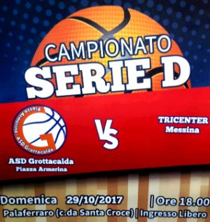 Serie D: Basket Grottacalda – Amatori Messina