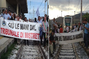 Manifestarono contro la chiusura dei tribunali di Mistretta e Nicosia, citazione a giudizio per 79 persone, tra avvocati, amministratori e gente comune