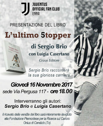 Enna. Juventus Fan Club “Furino” ospita la stella Sergio Brio