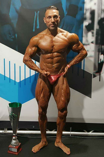 Aidone. L’atleta di body building Lorenzo Calcagno ritorna a vincere dopo due anni lontano dalle gare