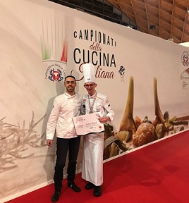 Enna: Andrea Ruszel terzo ai Campionati della Cucina Italiana