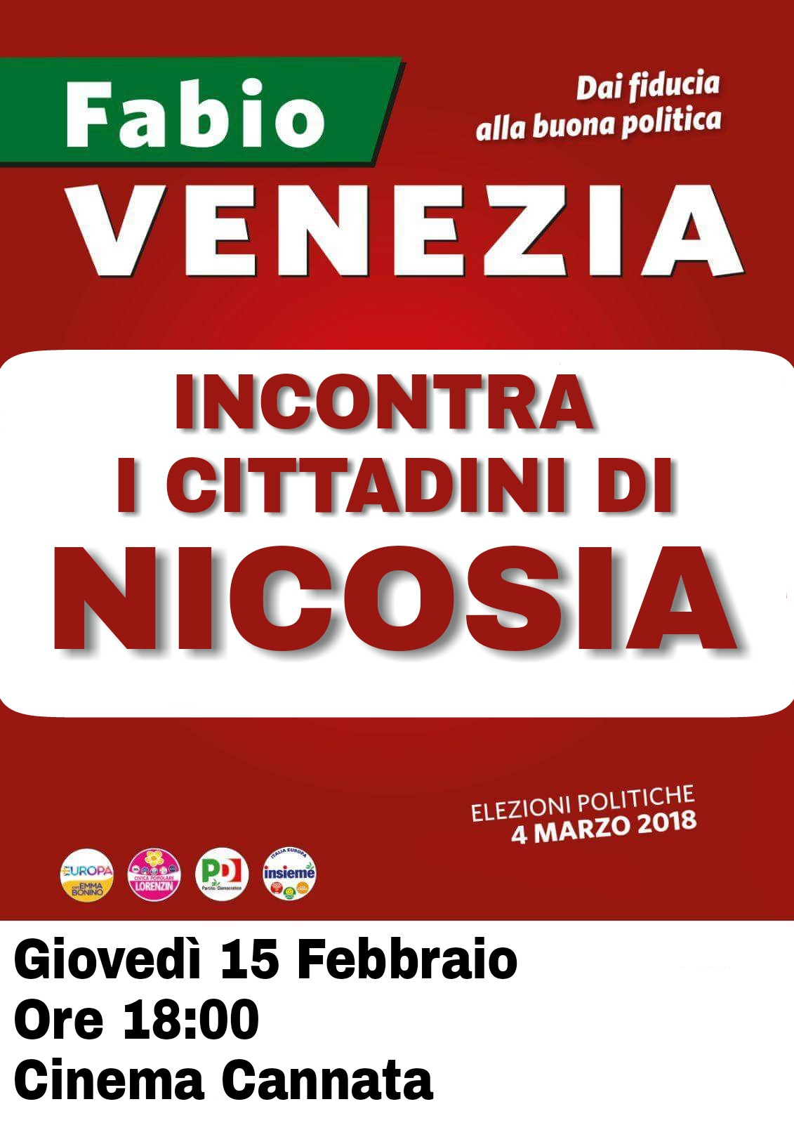 Fabio Venezia incontra i comuni della provincia ennese