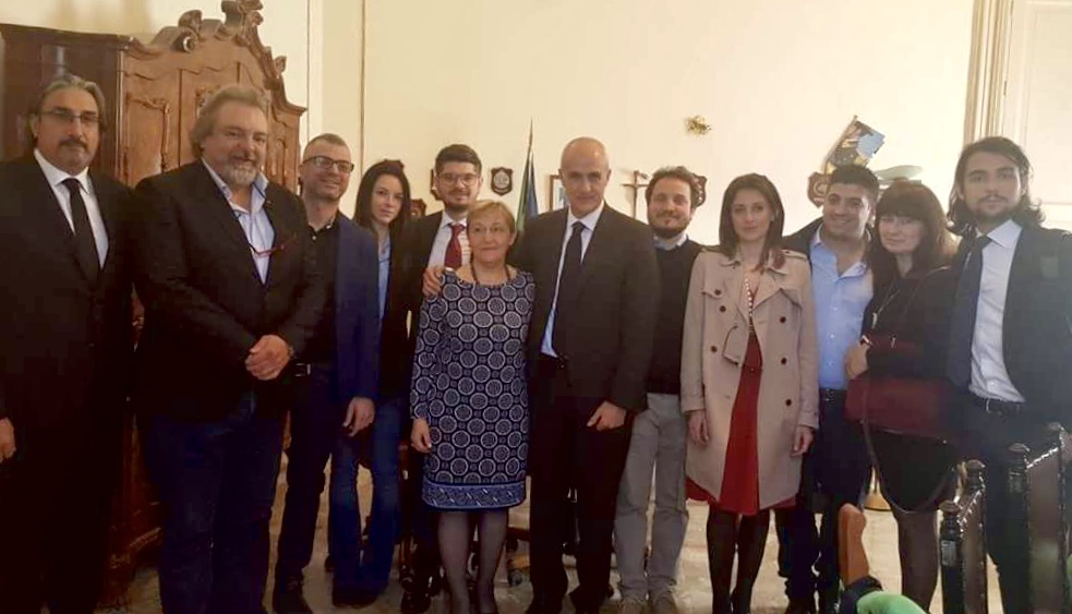 Anche il senatore Trentacoste nella delegazione dei parlamentari M5S a sostegno di Ignazio Cutrò