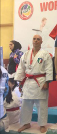 Campionato del Mondo Shotokan Istanbul: medaglia d’argento all’ennese Giuseppe Panettiere