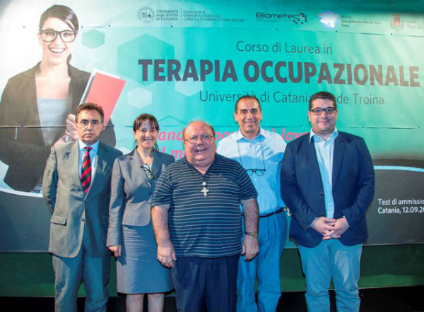 Presentato a Troina il primo corso di laurea in terapia occupazionale, unico nel Sud Italia