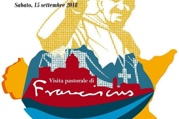 A Gela realizzato il logo per la visita di Papa Francesco a Piazza Armerina