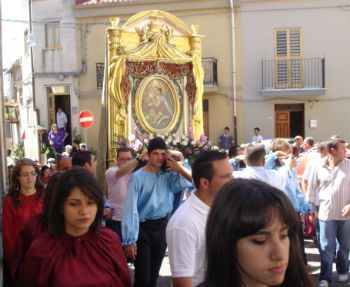 Cerami, festeggiamenti in onore della Madonna della Lavina
