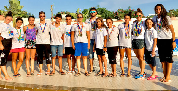 La Fenice Nuoto di Enna ai Campionati di Fondo e Mezzofondo di San Lorenzo/Marzamemi