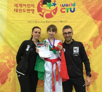 Taekwondo. Anthea Mangione si diploma Campionessa Italiana portando l’Italia