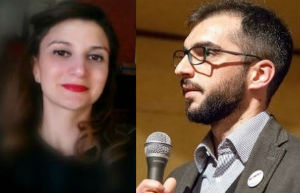 Luca Cino e Marcella Randazzo, attivisti M5S, candidati alle parlamentarie europee per Enna