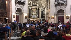 CELEBRATA MESSA DEL MARATONETA PROMOSSA DA ATHLETICA VATICANA