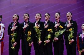 GINNASTICA: RITMICA. A PESARO WORLD CUP D’ORO E D’ARGENTO PER L’ITALIA