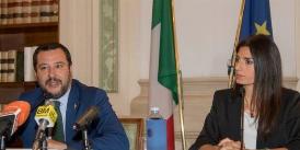 ROMA: SCONTRO SALVINI- RAGGI SULLA GESTIONE DELLA CAPITALE
