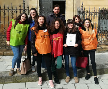 Enna. Liceo linguistico in campo per la Settimana Santa