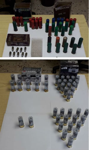 Enna: una denuncia per detenzione illegale di munizioni