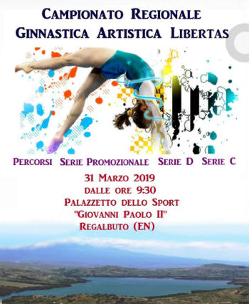 Regalbuto: campionato regionale di ginnastica artistica Libertas