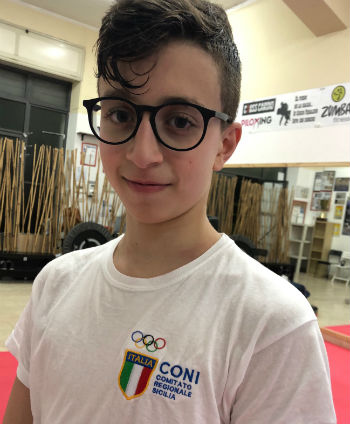 Taekwondo: Angelo Mangione rappresenterà la Sicilia alle “mini Olimpiade italiana under 14″