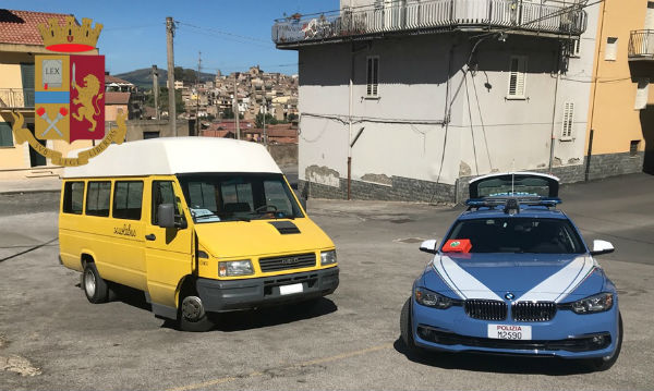 Enna. Sicurezza trasporto scolastico: fermo amministrativo per tre veicoli