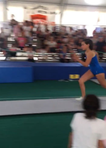 Ginnastica artistica. Sara Gallo di Leonforte gareggia a Cesenatico