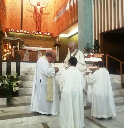 Il Vescovo di Nicosia visita l’Irccs Oasi Maria SS di Troina