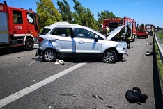 Incidente mortale sulla A19 in territorio di Centuripe, deceduta una donna di 75 anni, tre i feriti