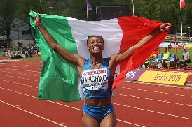 LARISSA SULLE ORME DI MAMMA FIONA, È CAMPIONESSA EUROPEA UNDER 20