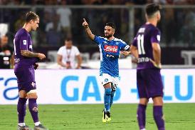 NAPOLI SHOW AL FRANCHI, FIORENTINA BATTUTA 4-3