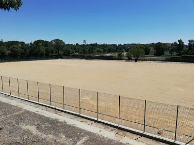 Enna. Campo di calcio di Pergusa: ottimo il sistema drenante realizzato