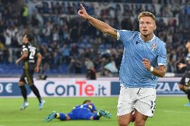 GOL DI IMMOBILE E MARUSIC, LAZIO BATTE PARMA 2-0