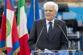 MATTARELLA “ITALIA È SOLIDALE E NON TRADIRÀ I SUOI VALORI”