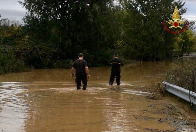 MALTEMPO, UN MORTO E DUE DISPERSI NELL’ALESSANDRINO