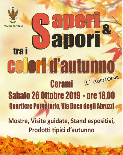 A Cerami: “Saperi e Sapori” tra i colori d’autunno