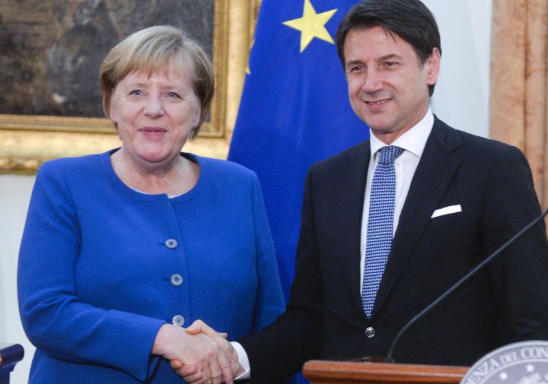 CONTE-MERKEL “SERVE GESTIONE EUROPEA DEI MIGRANTI”