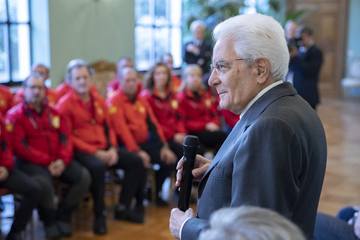 MATTARELLA “SIAMO TUTTI LEGATI DA UNA SORTE COMUNE”