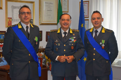 Avvicendamenti al comando provinciale della Guardia di Finanza di Enna e Nicosia