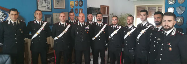 Otto nuovi Carabinieri a Barrafranca, Pietraperzia, Regalbuto, Catenanuova, Villarosa, Assoro e Agira