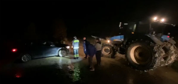 Carabinieri Pietraperzia salvano due uomini impantanati all’interno della propria autovettura investita dal fango
