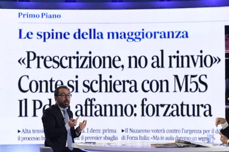 SULLA PRESCRIZIONE BOTTA E RISPOSTA FRA M5S E PD-ITALIA VIVA